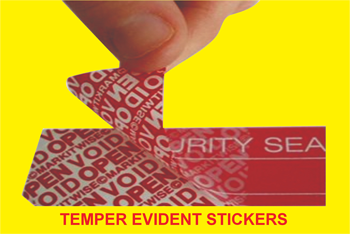 Temper Evident Stickers